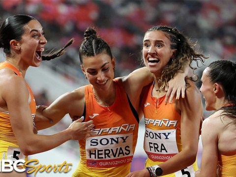 Spain STUNS Team USA in women's 4x400m showdown at World Athletics Relays in Guangzhou | NBC Sports Spain STUNS Team USA in women's 4x400m showdown at World Athletics Relays in Guangzhou | NBC Sports