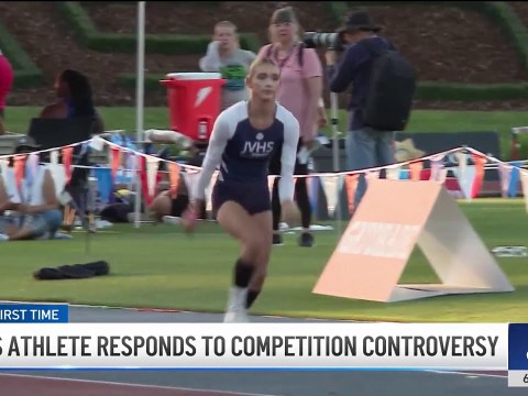 Trans athlete responds to criticism for competing in CIF track and field finals Trans athlete responds to criticism for competing in CIF track and field finals