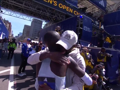 Boston Marathon champion John Korir speaks about victory Boston Marathon champion John Korir speaks about victory