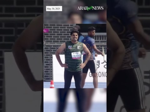 Pakistan’s Arshad Nadeem, Muhammad Yasir in Asian Athletics Championships javelin finals Pakistan’s Arshad Nadeem, Muhammad Yasir in Asian Athletics Championships javelin finals