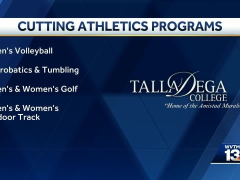 Talladega College cuts track and field, golf and more from athletics program Talladega College cuts track and field, golf and more from athletics program