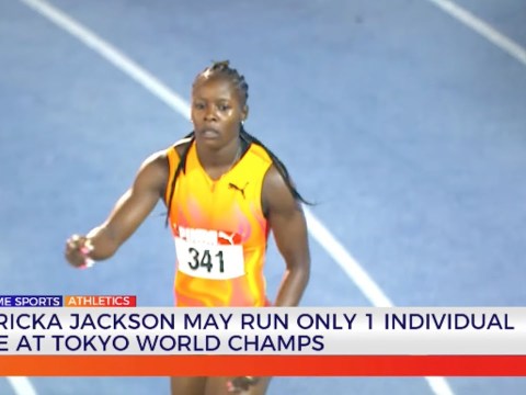 Shericka Jackson may Run Only 1 Individual Race at Tokyo World Champs Shericka Jackson may Run Only 1 Individual Race at Tokyo World Champs