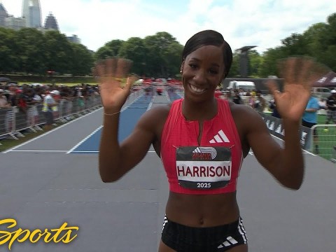 Keni Harrison wins women's 100m hurdles over stacked field in Atlanta | NBC Sports Keni Harrison wins women's 100m hurdles over stacked field in Atlanta | NBC Sports