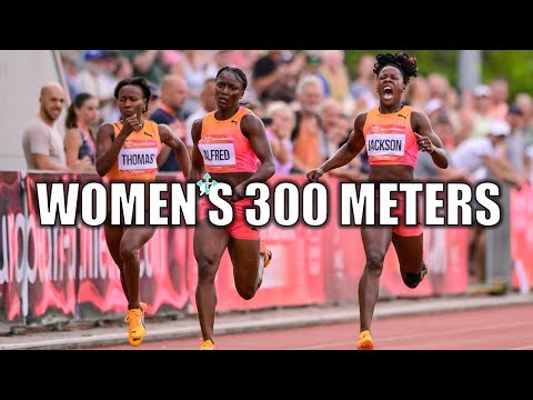 Shericka Jackson VS. Julien Alfred || 2025 Miramar Invite – Women's 300 Meters Shericka Jackson VS. Julien Alfred || 2025 Miramar Invite – Women's 300 Meters