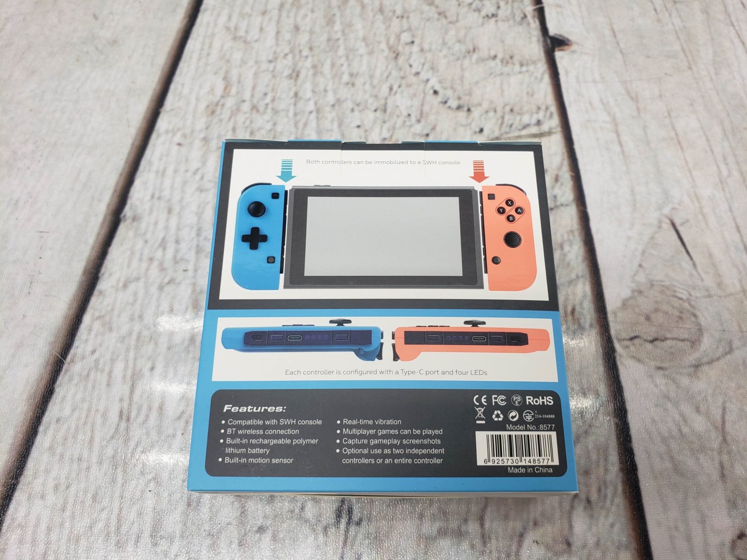 ROHS Switch Compatible Nintendo Controller