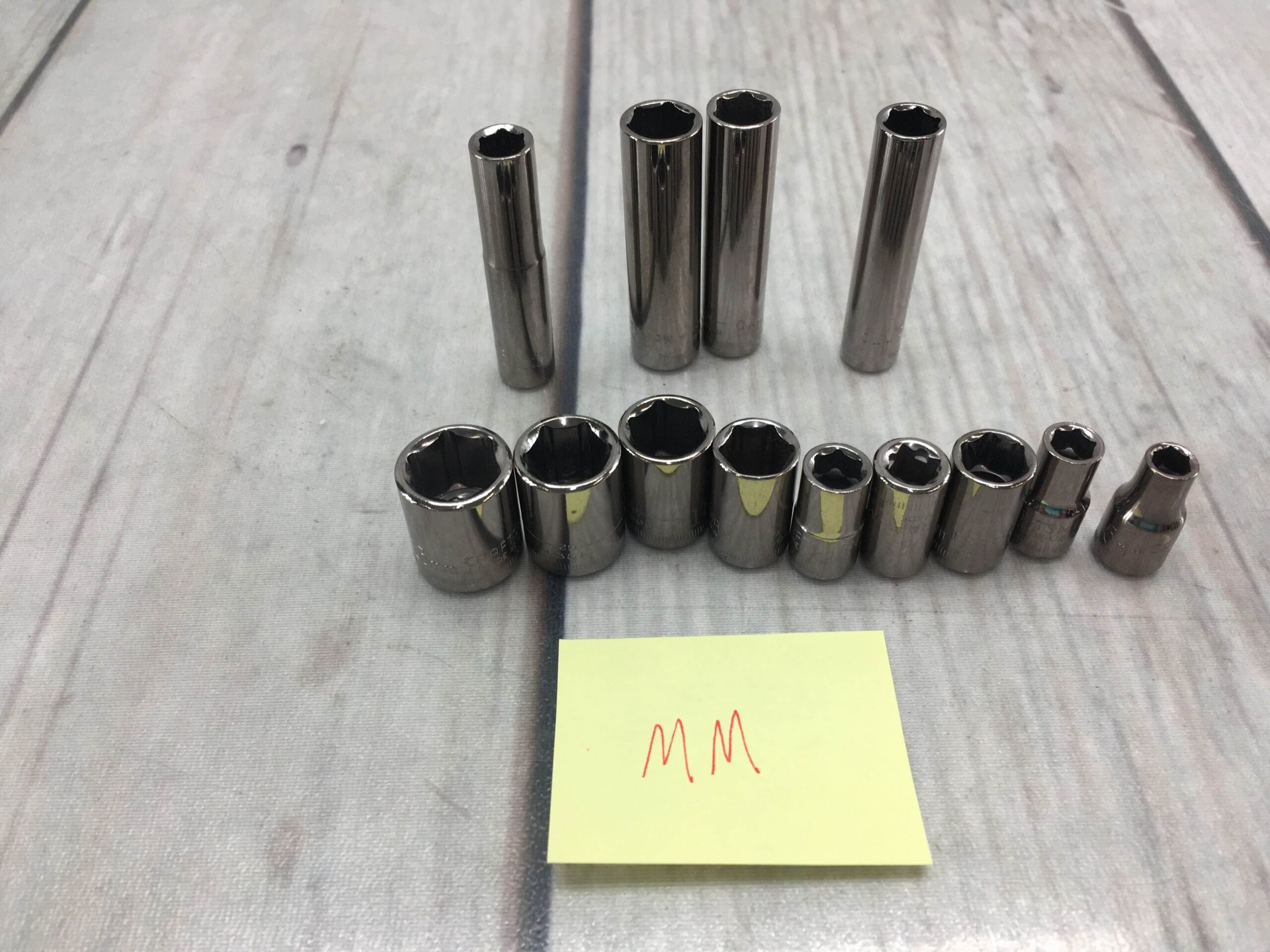 Craftsman SAE SOCKETS MM SOCKETS Socket Set