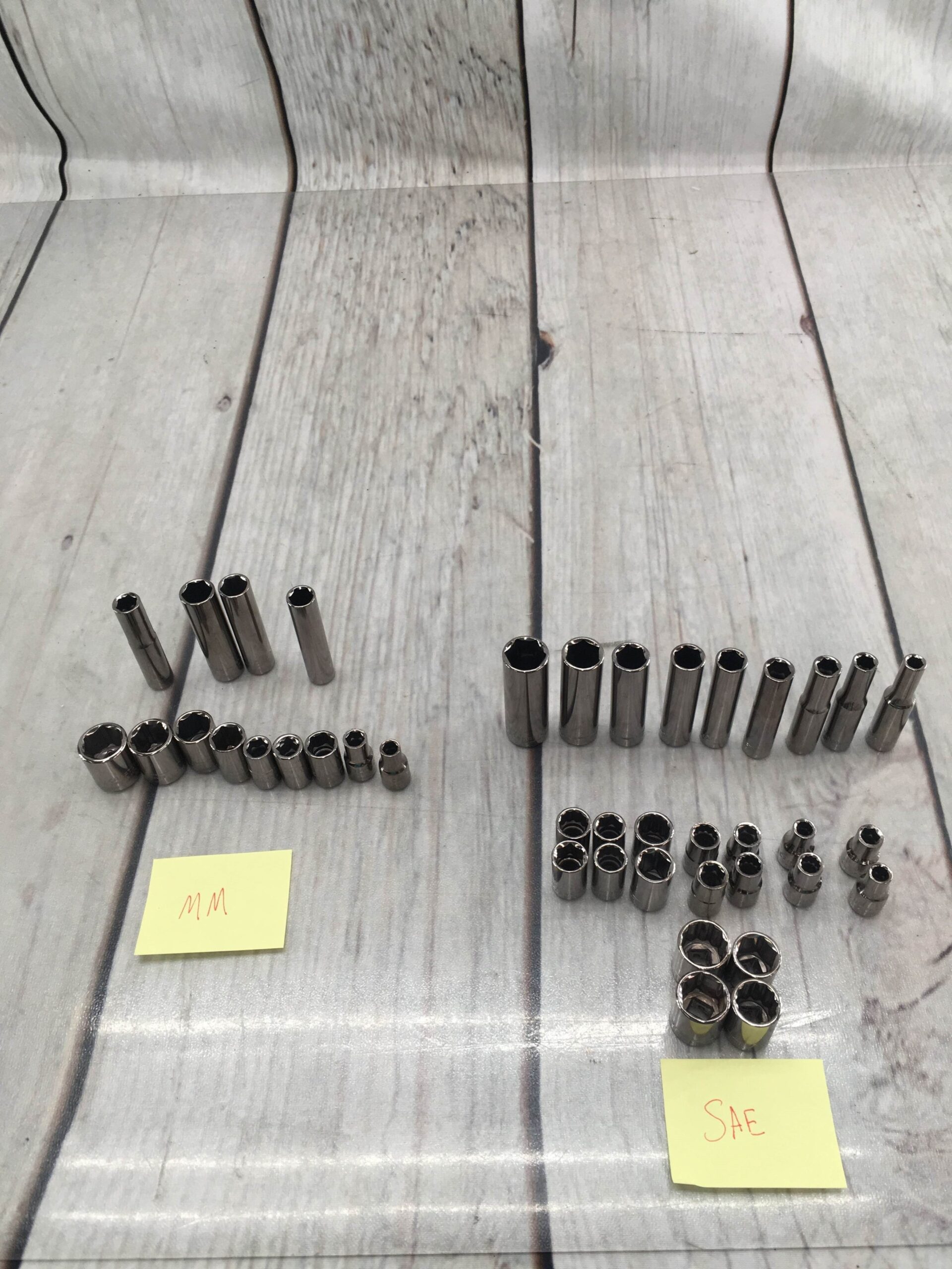 Craftsman SAE SOCKETS MM SOCKETS Socket Set