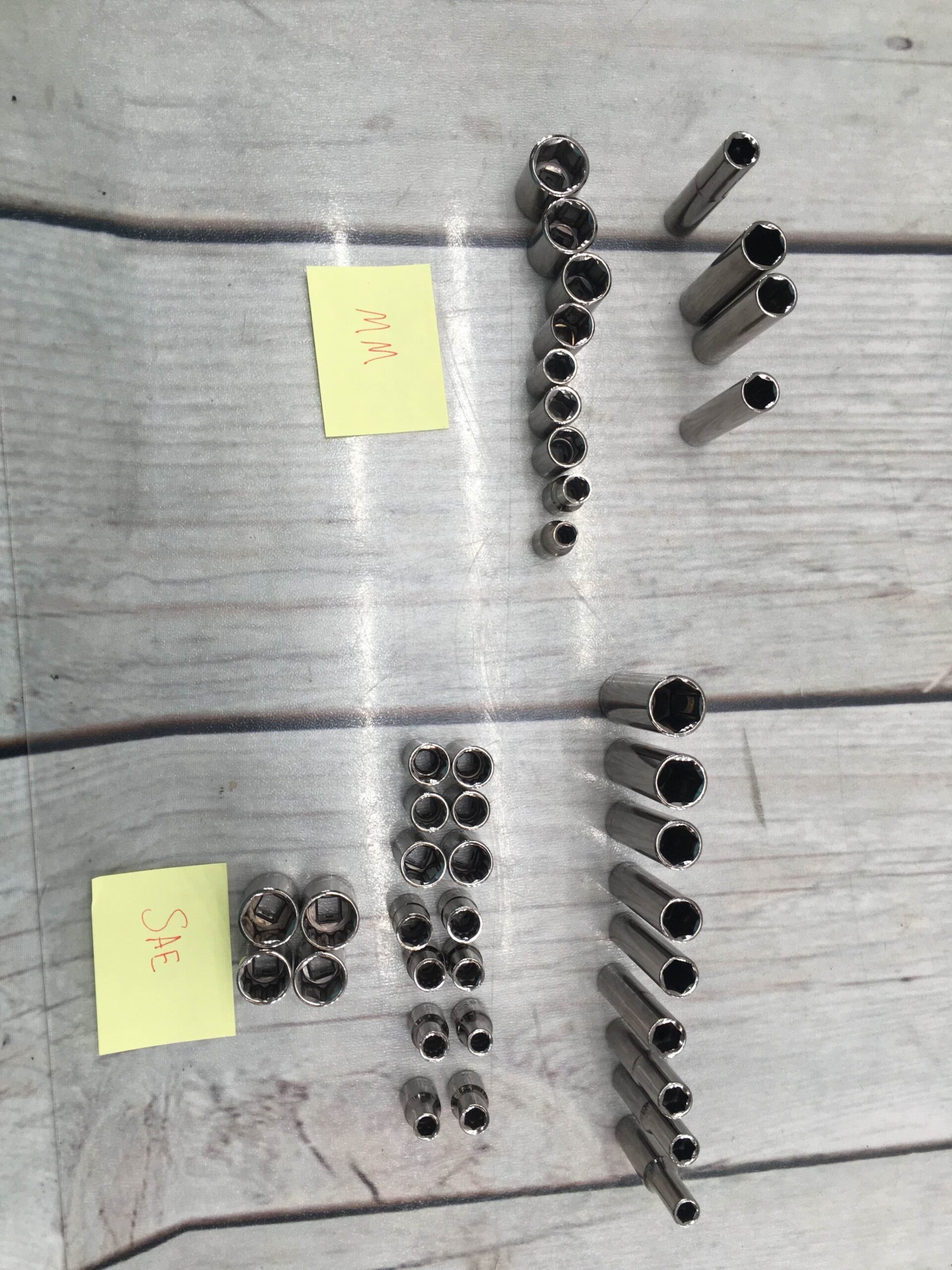 Craftsman SAE SOCKETS MM SOCKETS Socket Set