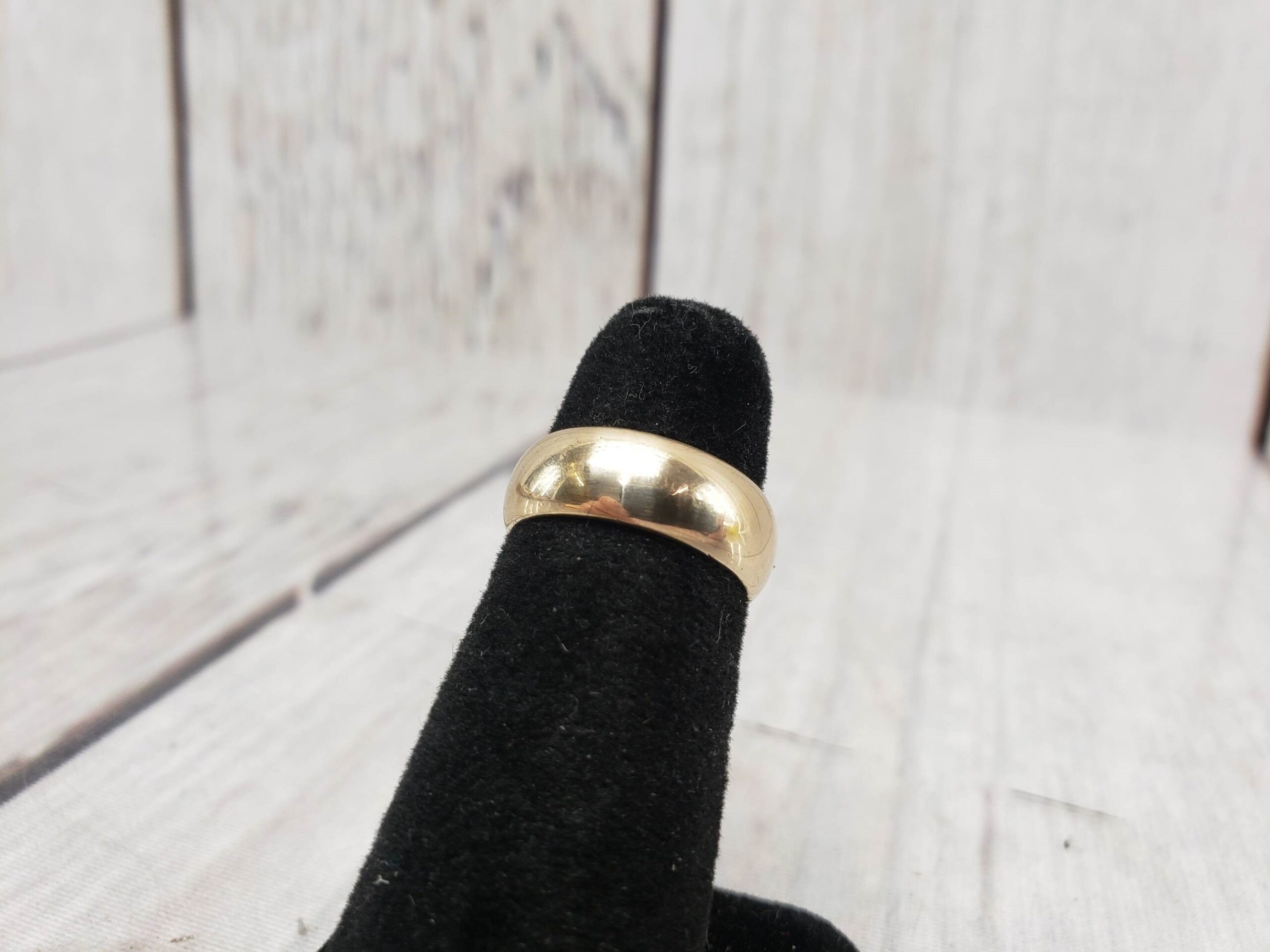 Band Ring 14K Gold YELLOW GOLD 4.2 DWT