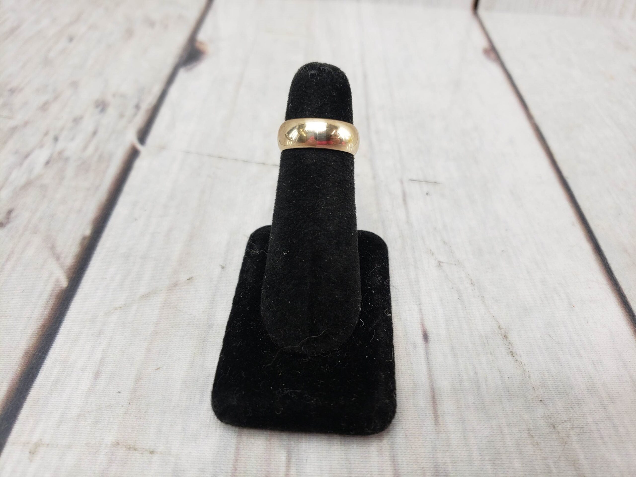 Band Ring 14K Gold YELLOW GOLD 4.2 DWT