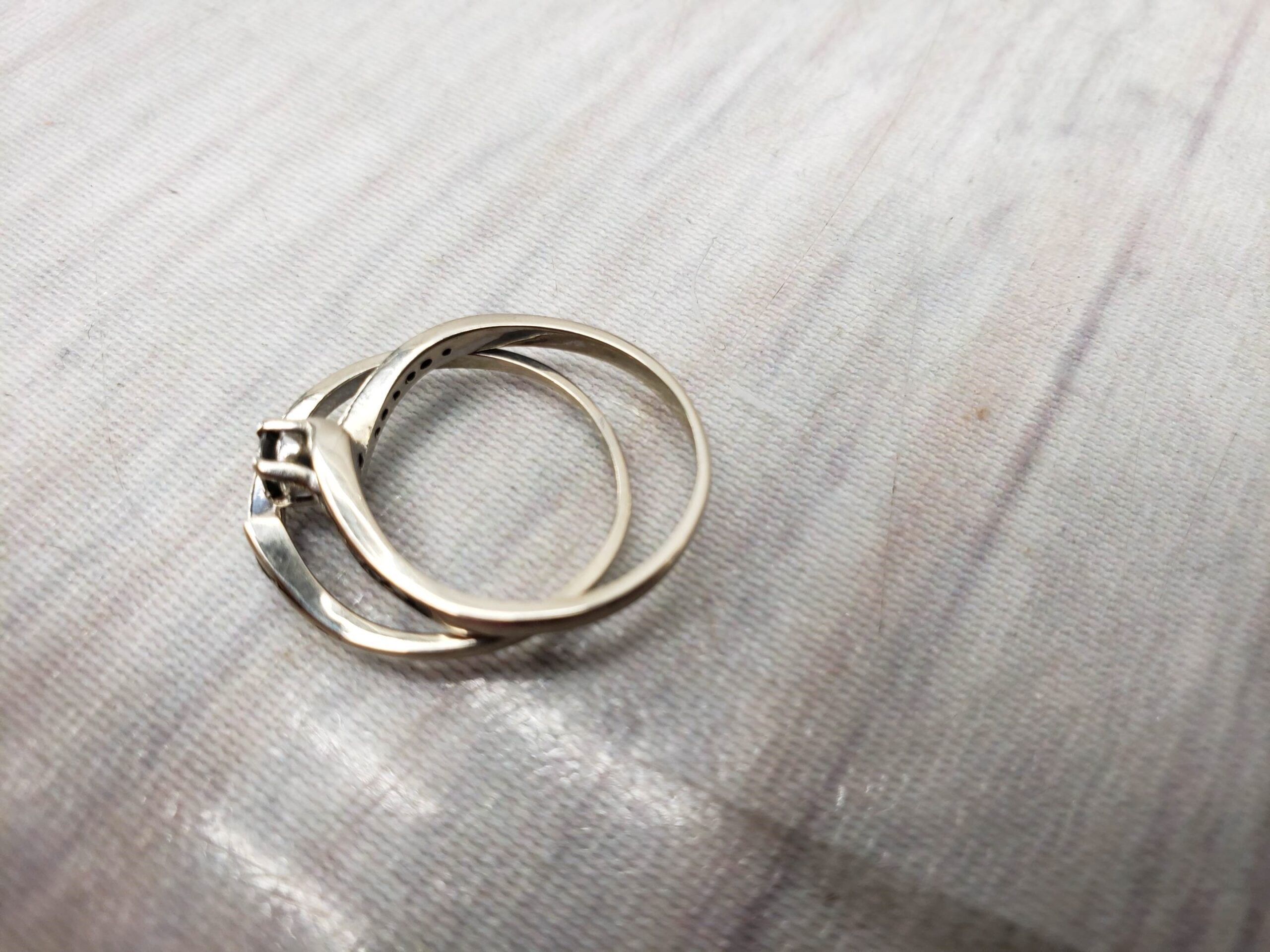 Ringset YG Women Sz 6.5 1.99DWT 14k Yellow Gold, Diamonds