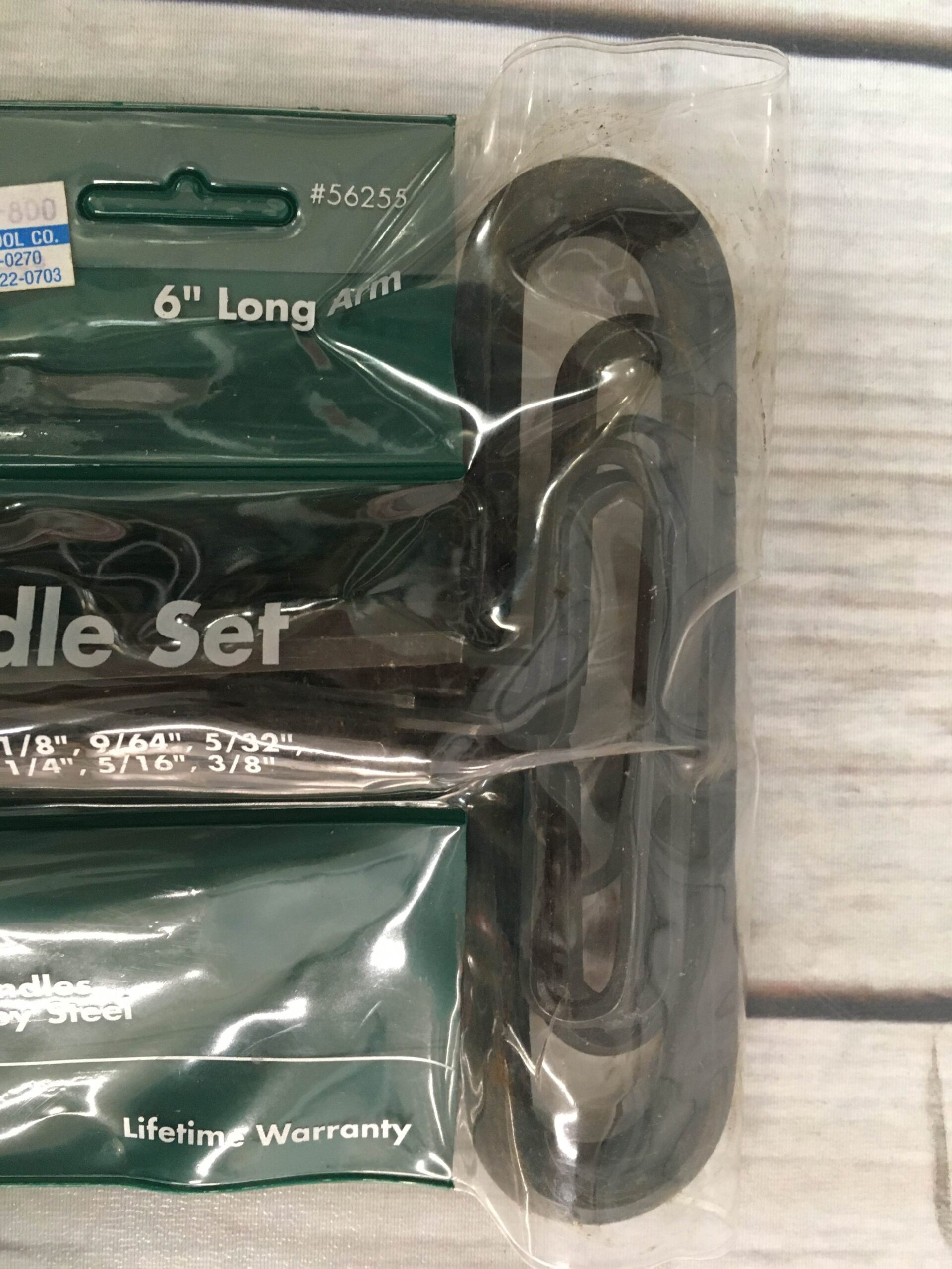 ALLEN 56255 10pc T-Handle Hex Keys Made in USA, Set