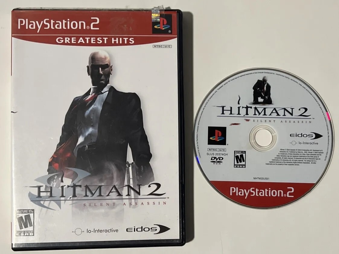 Hitman 2 Silent Assassin Sony PS2 Game
