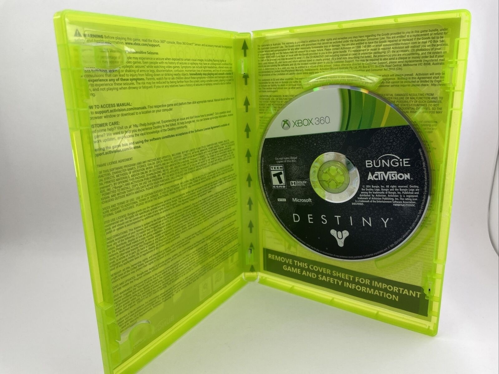 Microsoft XBox 360 Destiny Xbox 360 Games Games