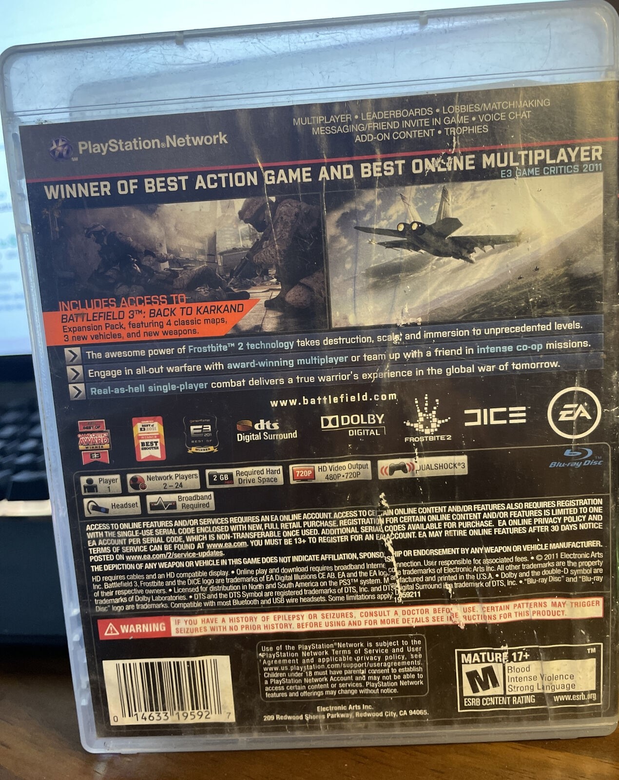 Battlefield 3 Limited Edition PS3 / Playstation 3 Game