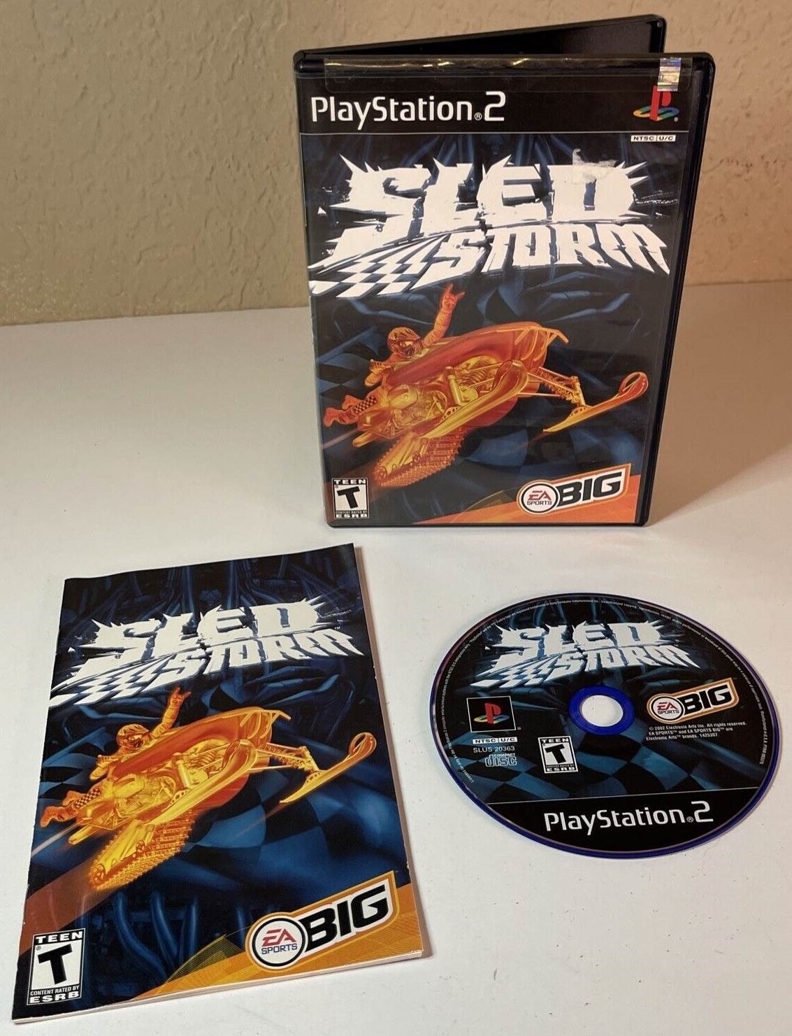 Sled Storm PS2 / Playstation 2 Game *Complete*