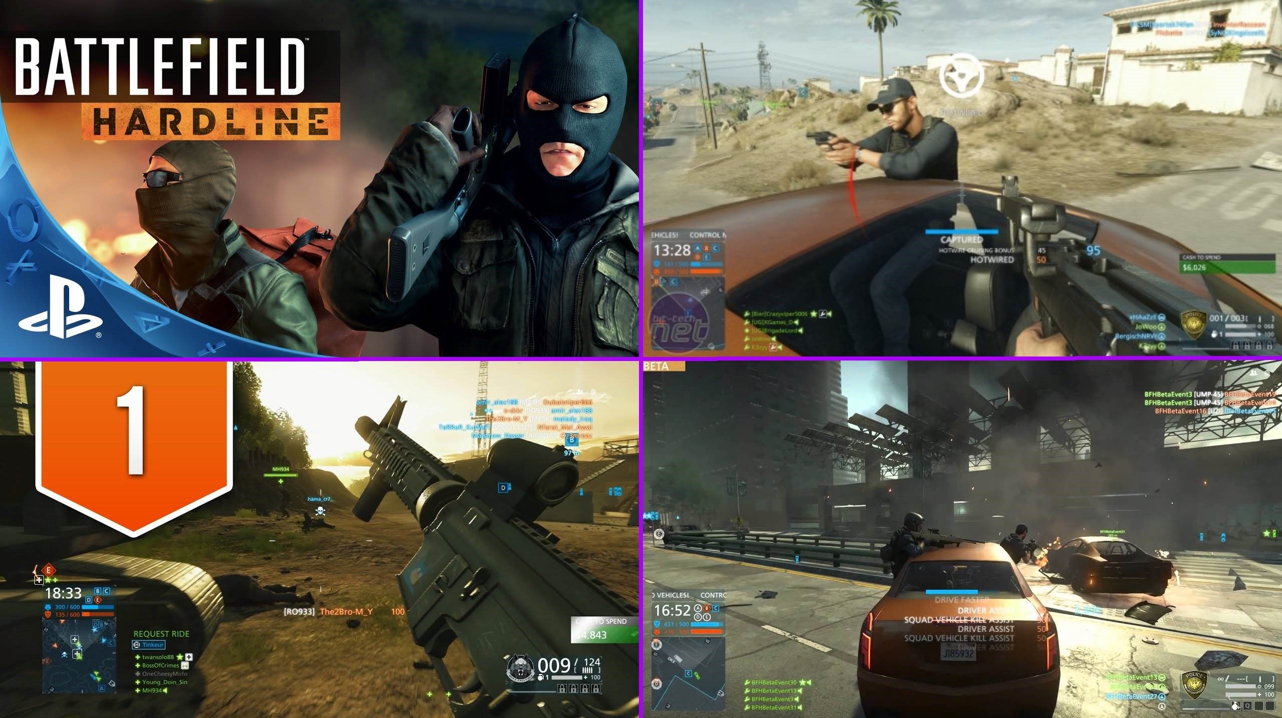Battlefield Hardline *CIB* PS4 / Playstation 4 Games Games