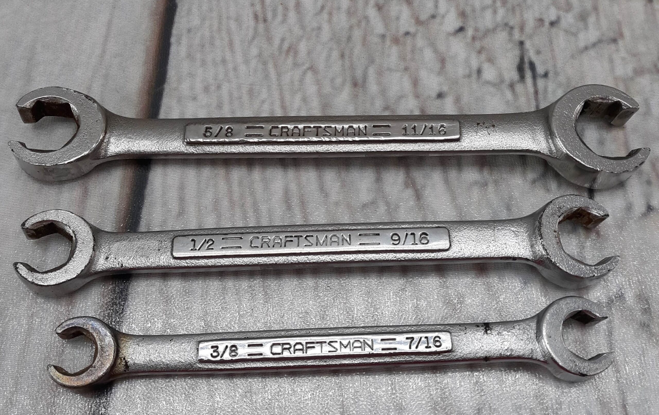 Craftsman Line Wrench Set V Series Made in USA
