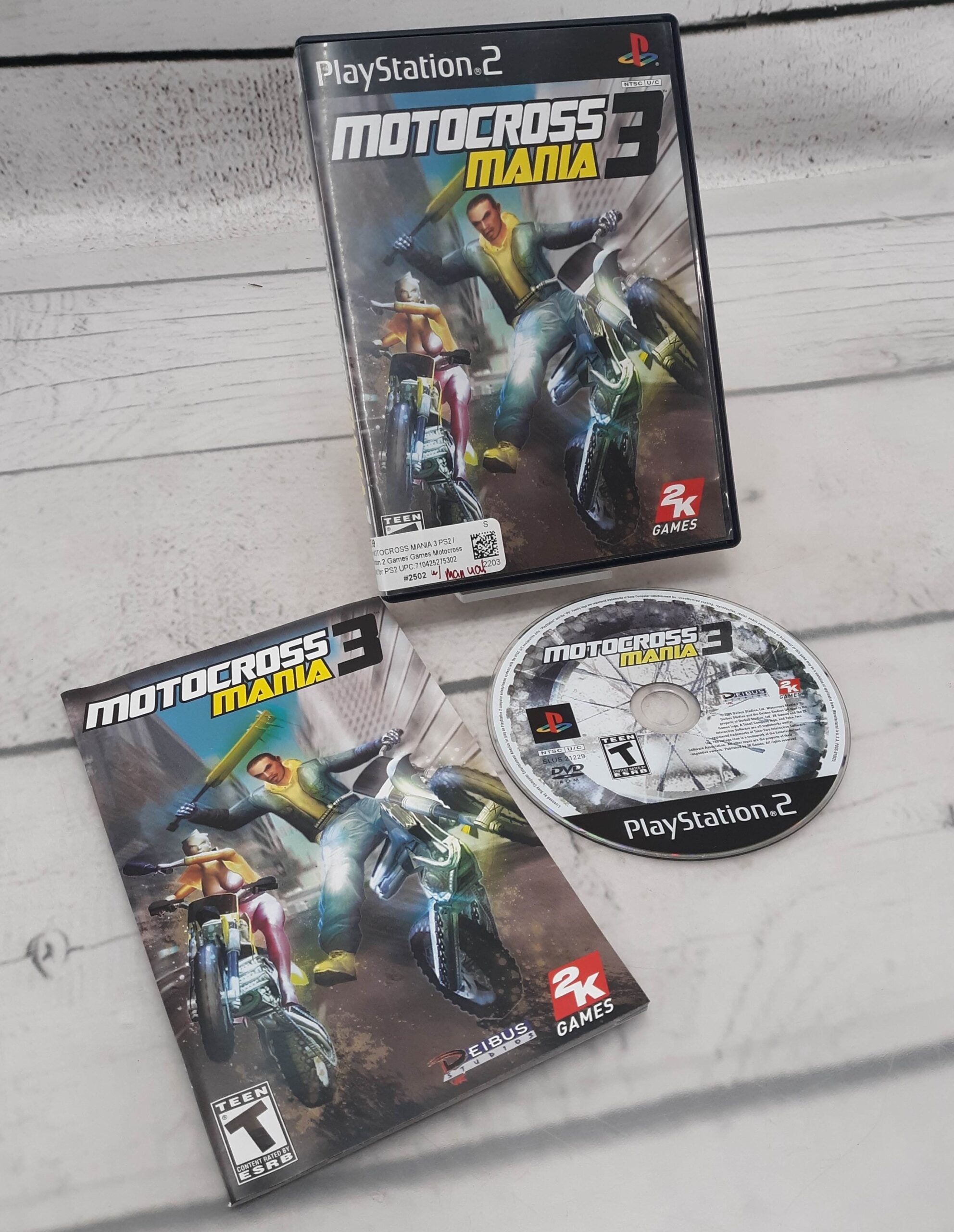 Sony Playstation 2 PS2 MOTOCROSS MANIA 3 PS2 / Playstation 2 Game