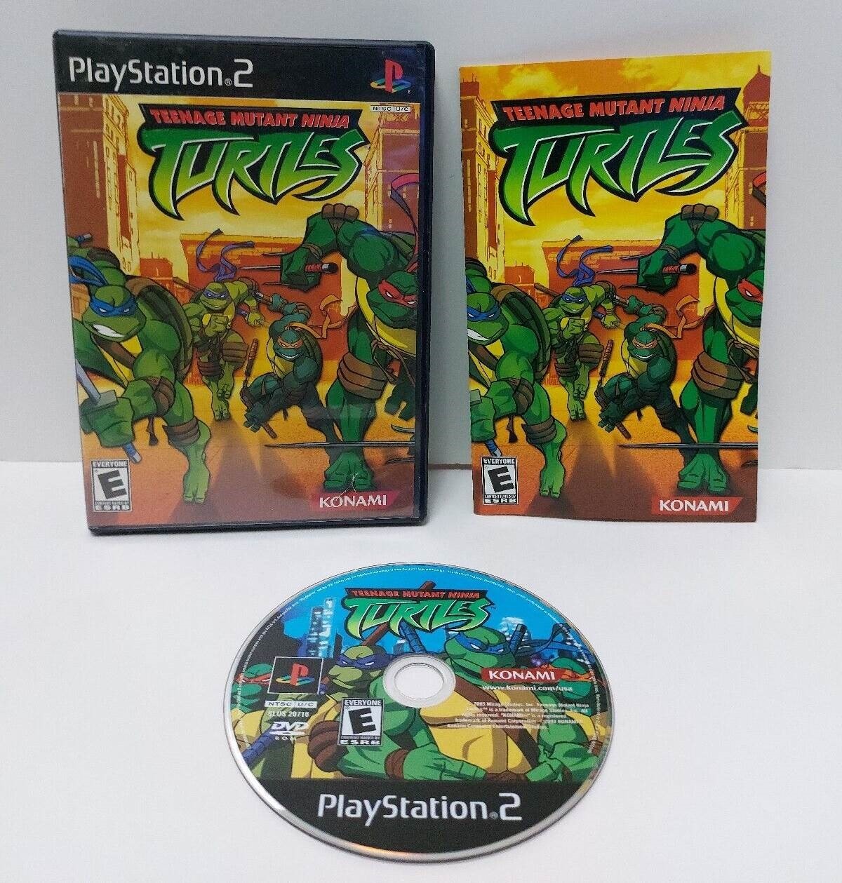 Teenage Mutant Ninja Turtles *Black Label & CIB* PS2 / Playstation 2 Games Games