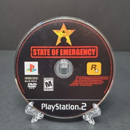 Sony State of Emergency PS2 / Playstation 2 Games Games