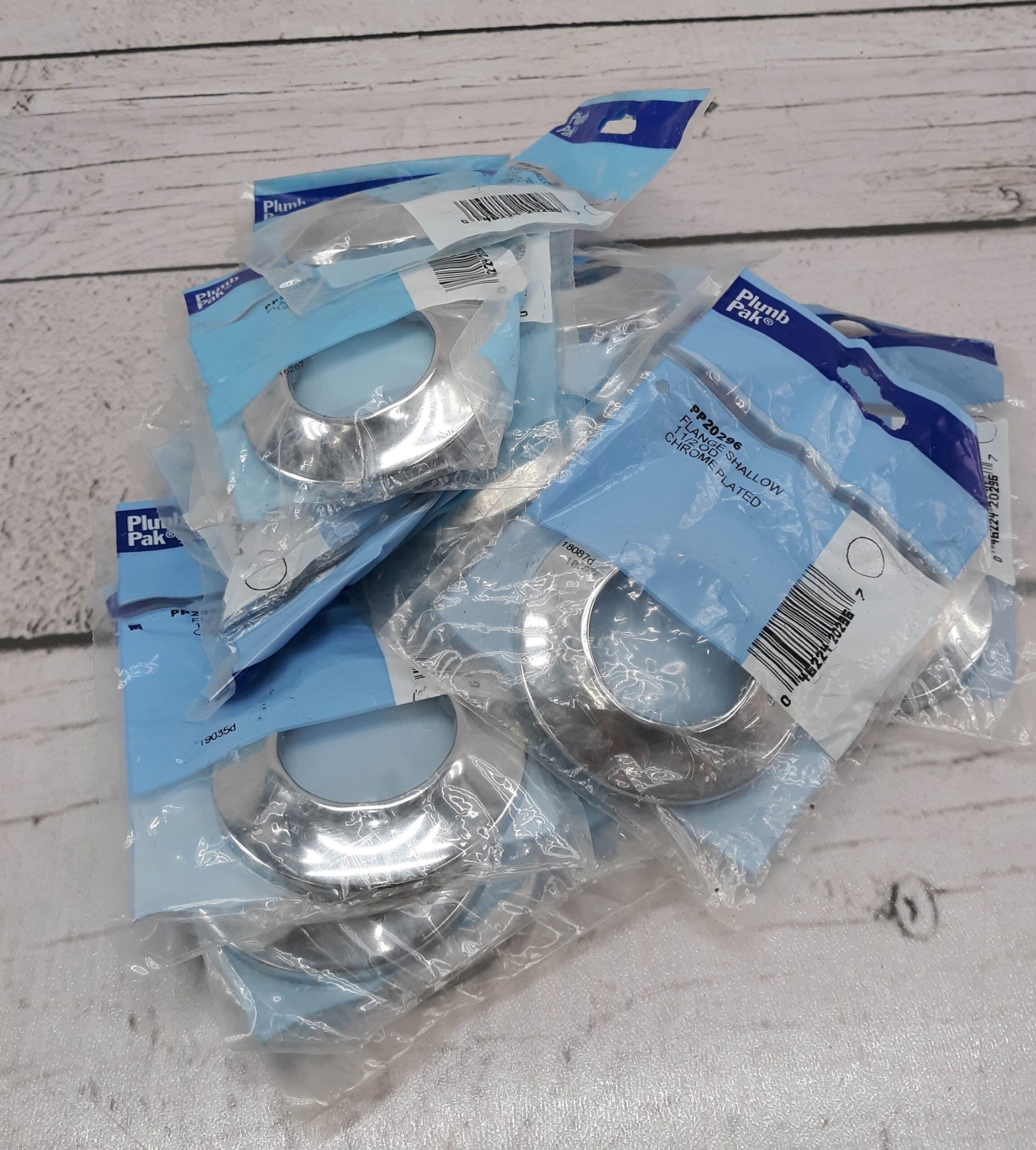 New Old Stock Keeney Plumb Pak PP20296 1 1/2″ Flange Shallow Chrome Plated