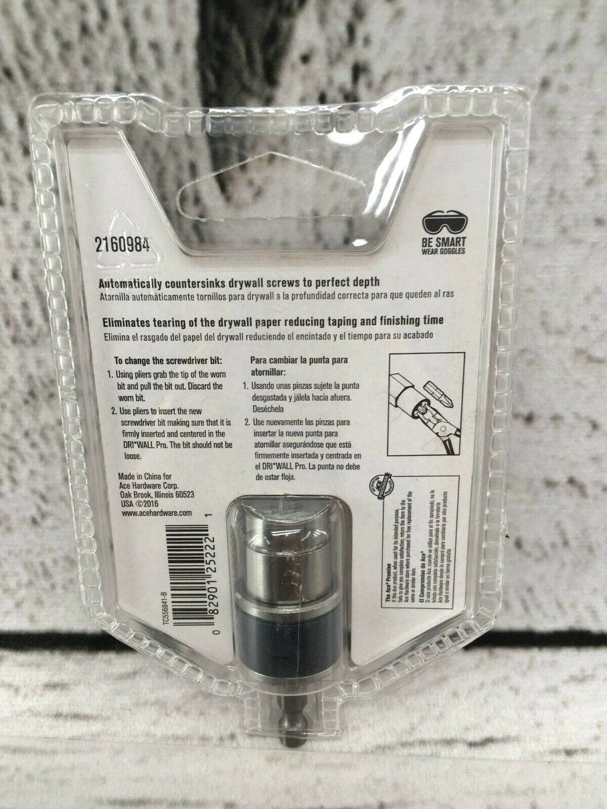 Ace 2160984 Dry Wall Drill Bits