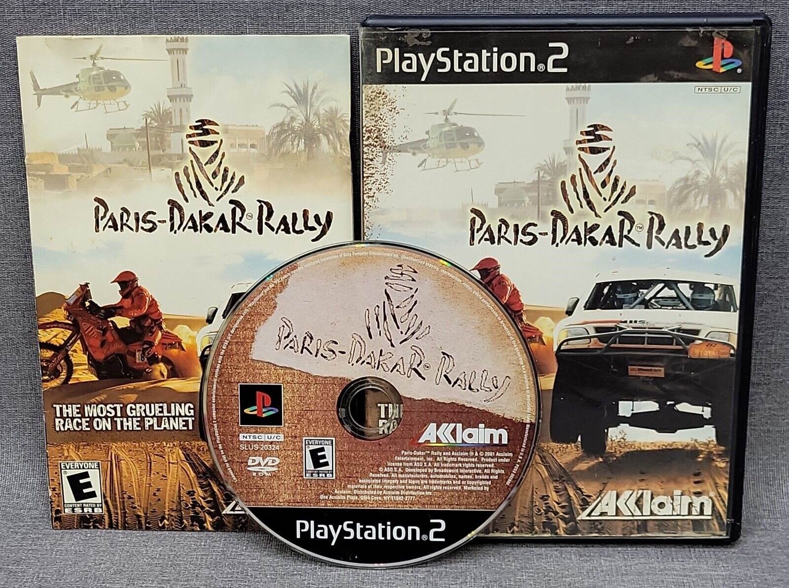 Sony Playstation 2/ PS2 – Paris-Dakar Rally Complete Black Label Game