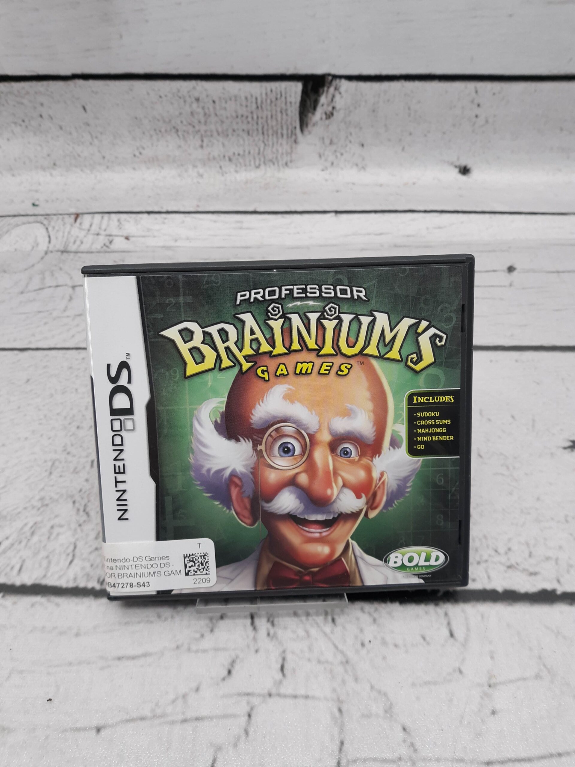 NINTENDO DS – PROFESSOR BRAINIUM’S GAMES Complete