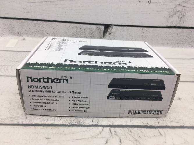 Northern AV HDMISW51 4K Switch