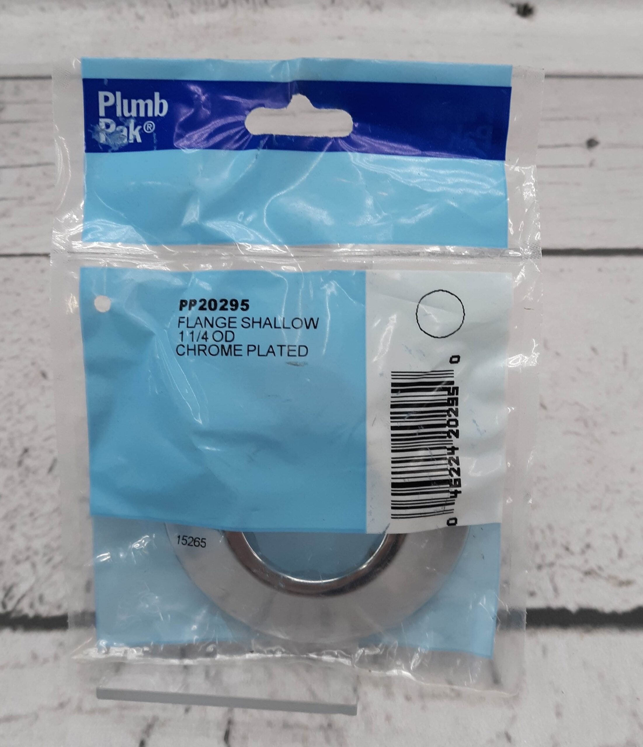 New Old Stock Keeney Plumb Pak PP20295 Flange Shallow 1 1/4″ OD Chrome Plated [Lot 15]