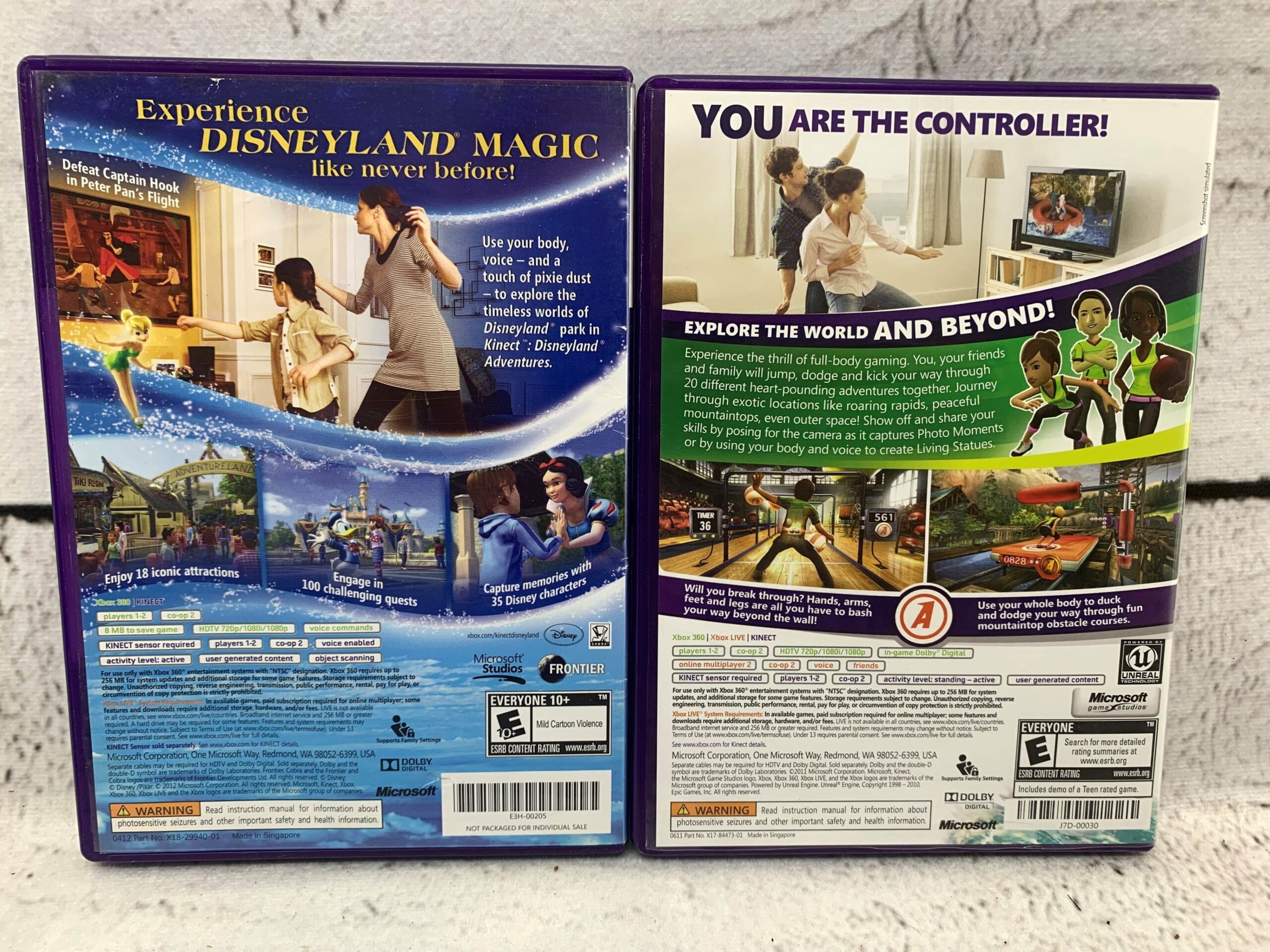 Kinect Disneyland Adventures (Xbox 360, 2011) Game