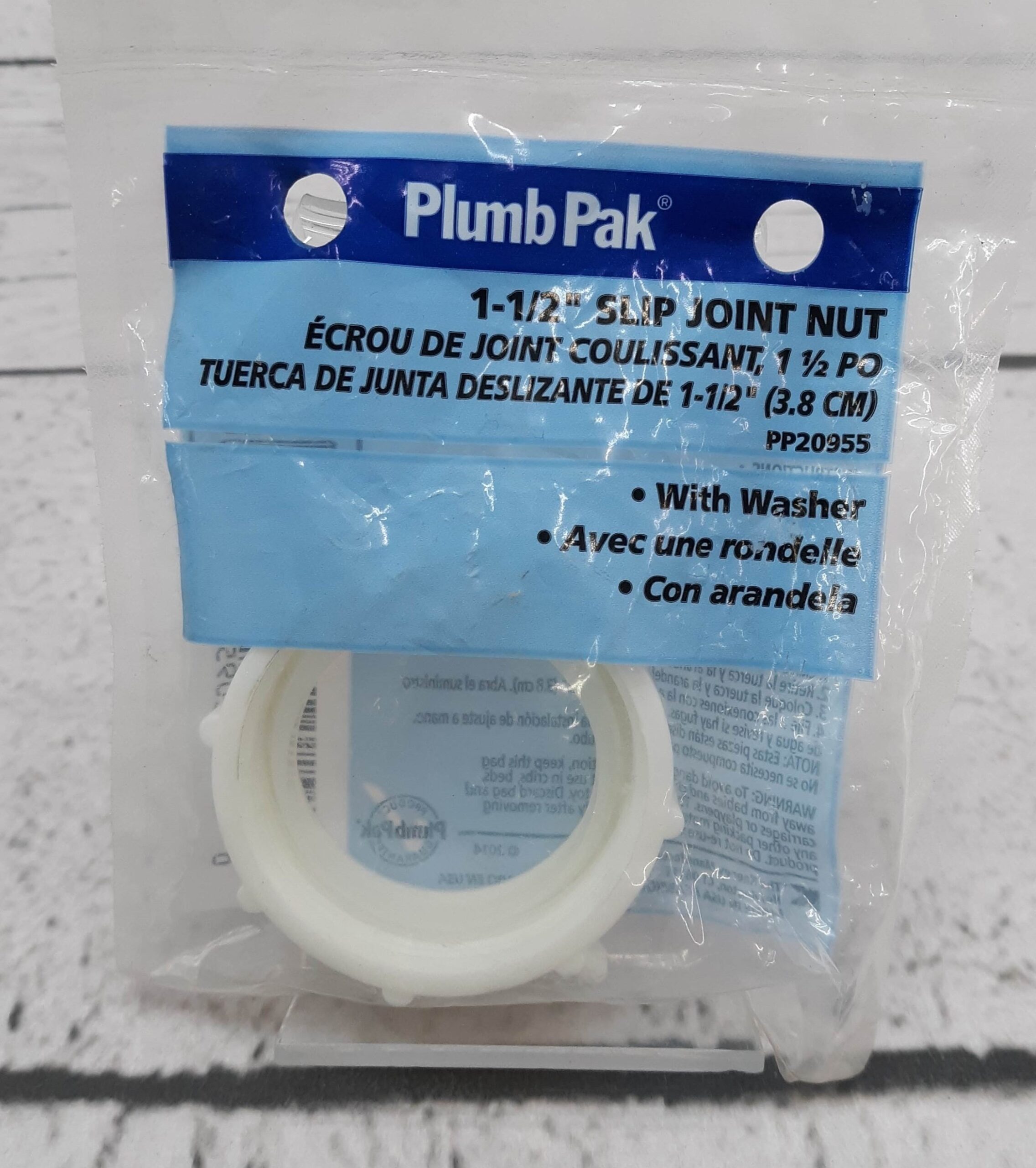 Keeney Plumb Pak PP20955 Slip Joint Nut Plumbing