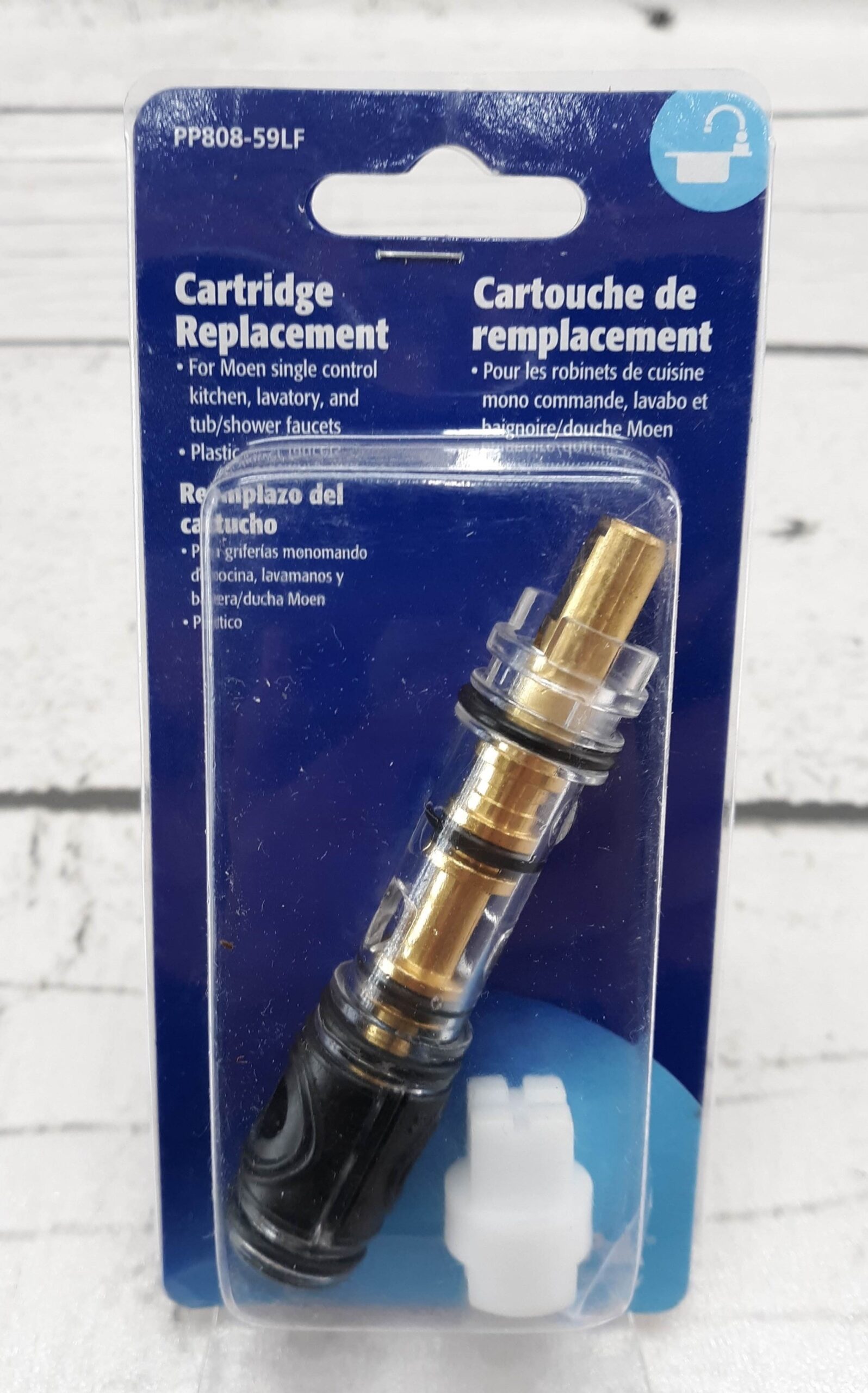 Plum Pak PP808-59LF Cartridge Replacement for Moen Single Control [lot 2]