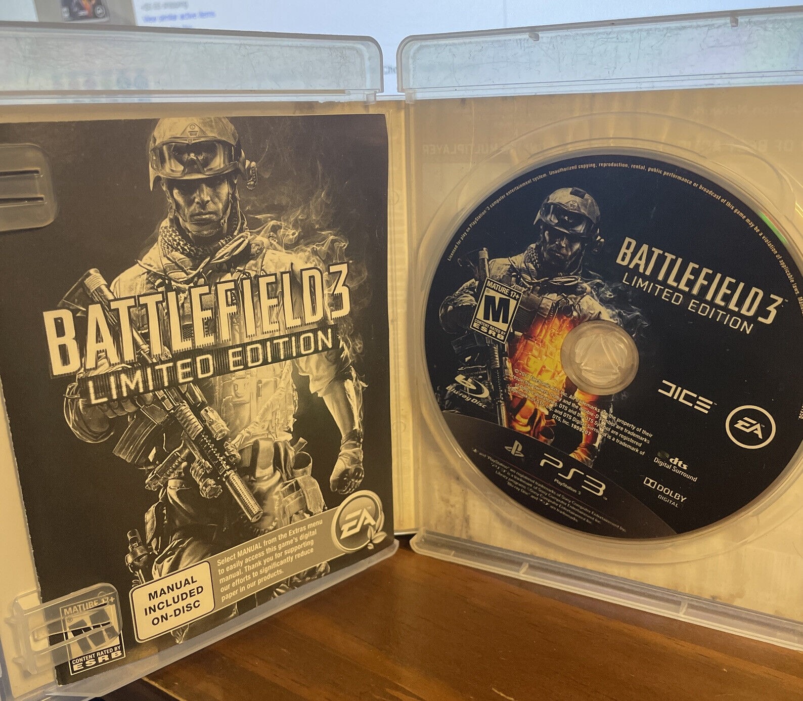 Battlefield 3 Limited Edition PS3 / Playstation 3 Game
