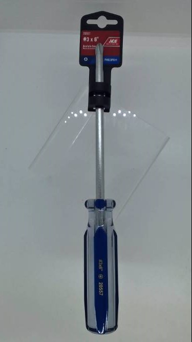 Ace #3 x 6″ Phillips Pro Series Screwdriver 20557
