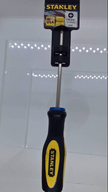 Stanley #1 x 4″ Phillips Screwdriver Made in USA Stanley 60-001 Screwdriver