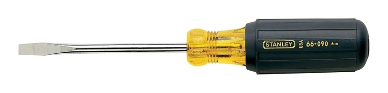 Stanley 1/4″ x 4″ Slotted Screwdriver Made in USA