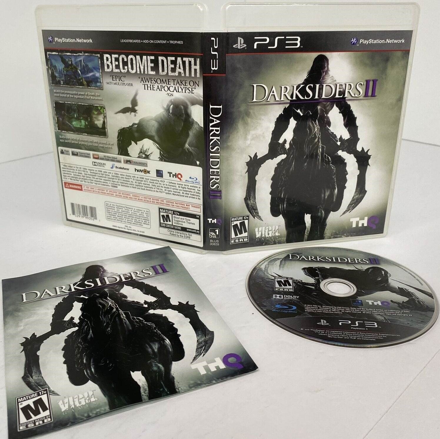 Darksiders II *Complete* PS3 / Playstation 3 Games Games