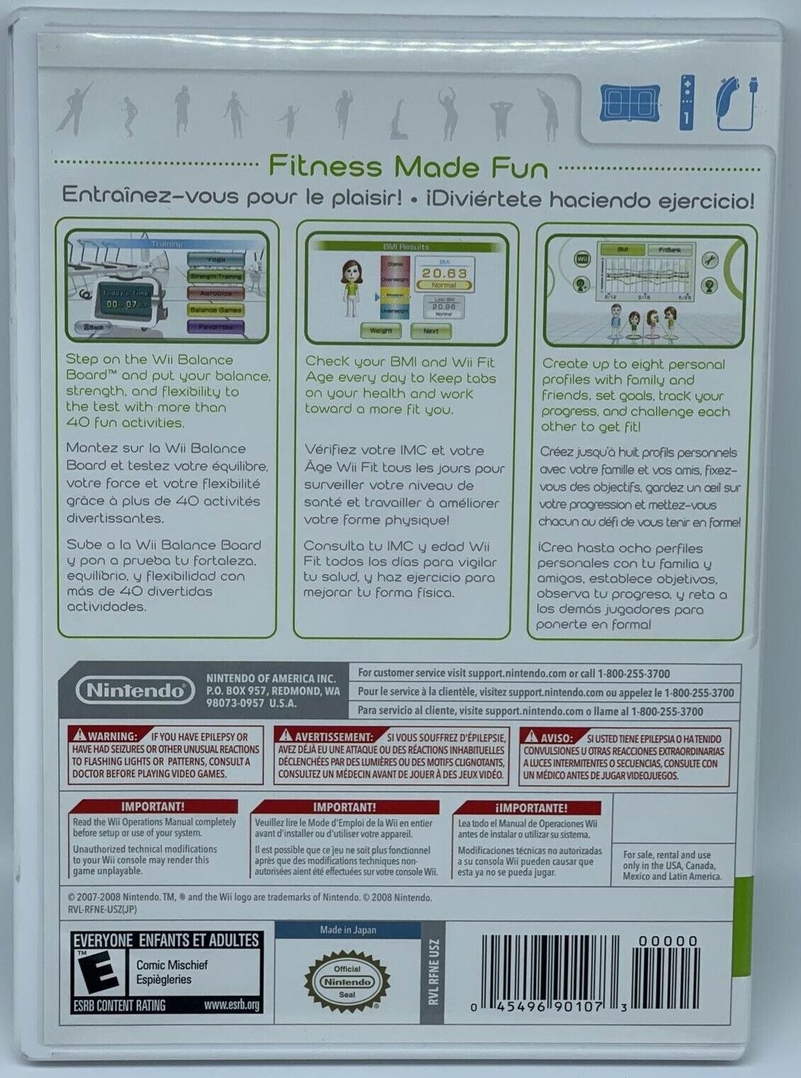 Wii Fit *CIB* Nintendo-Wii Game