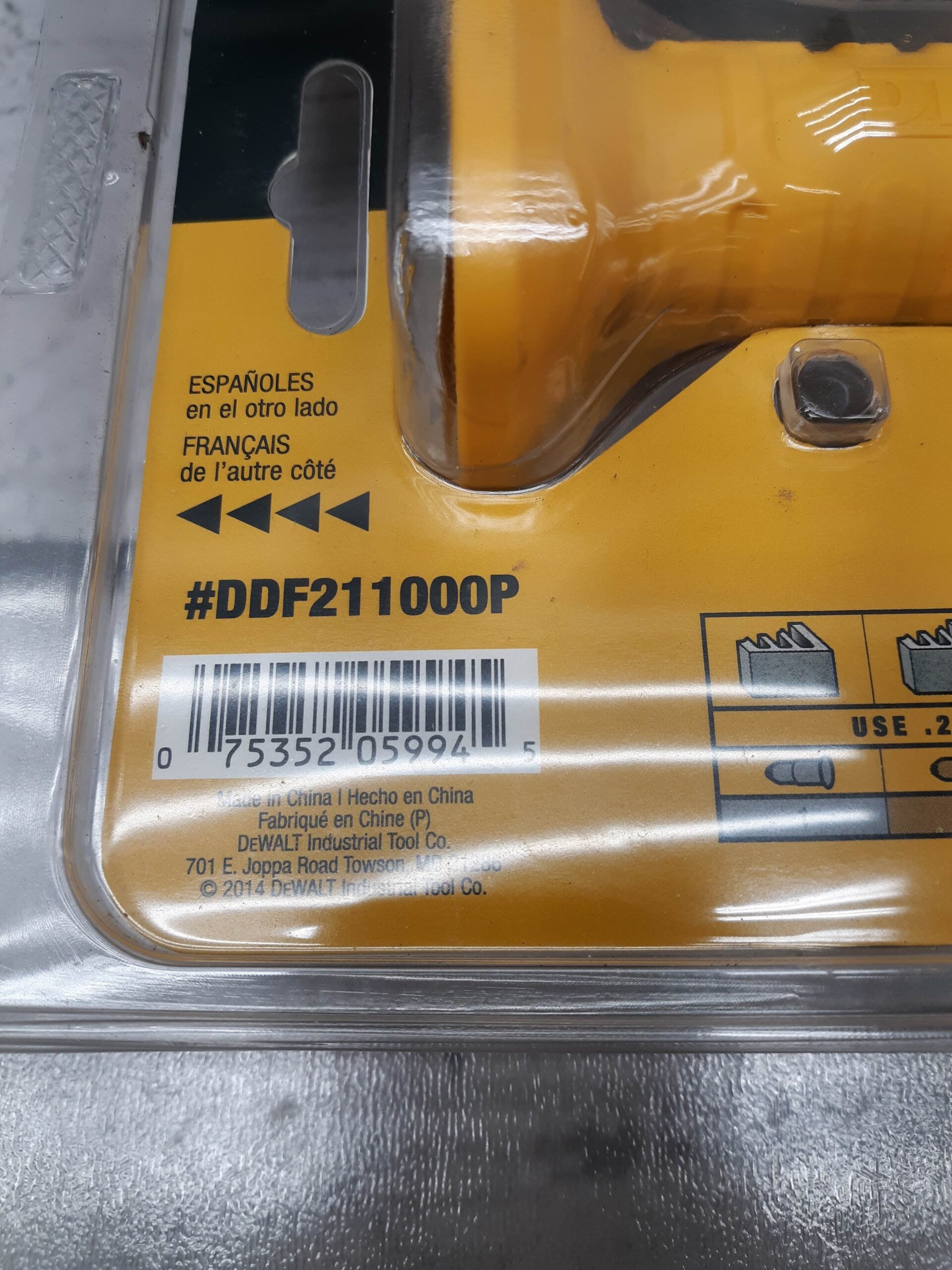 Dewalt P1000 Fastening Tool Powder Actuated Tool