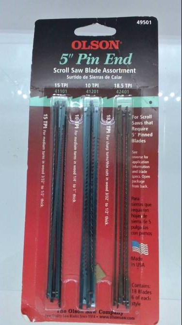 49501 Scroll Saw Blades