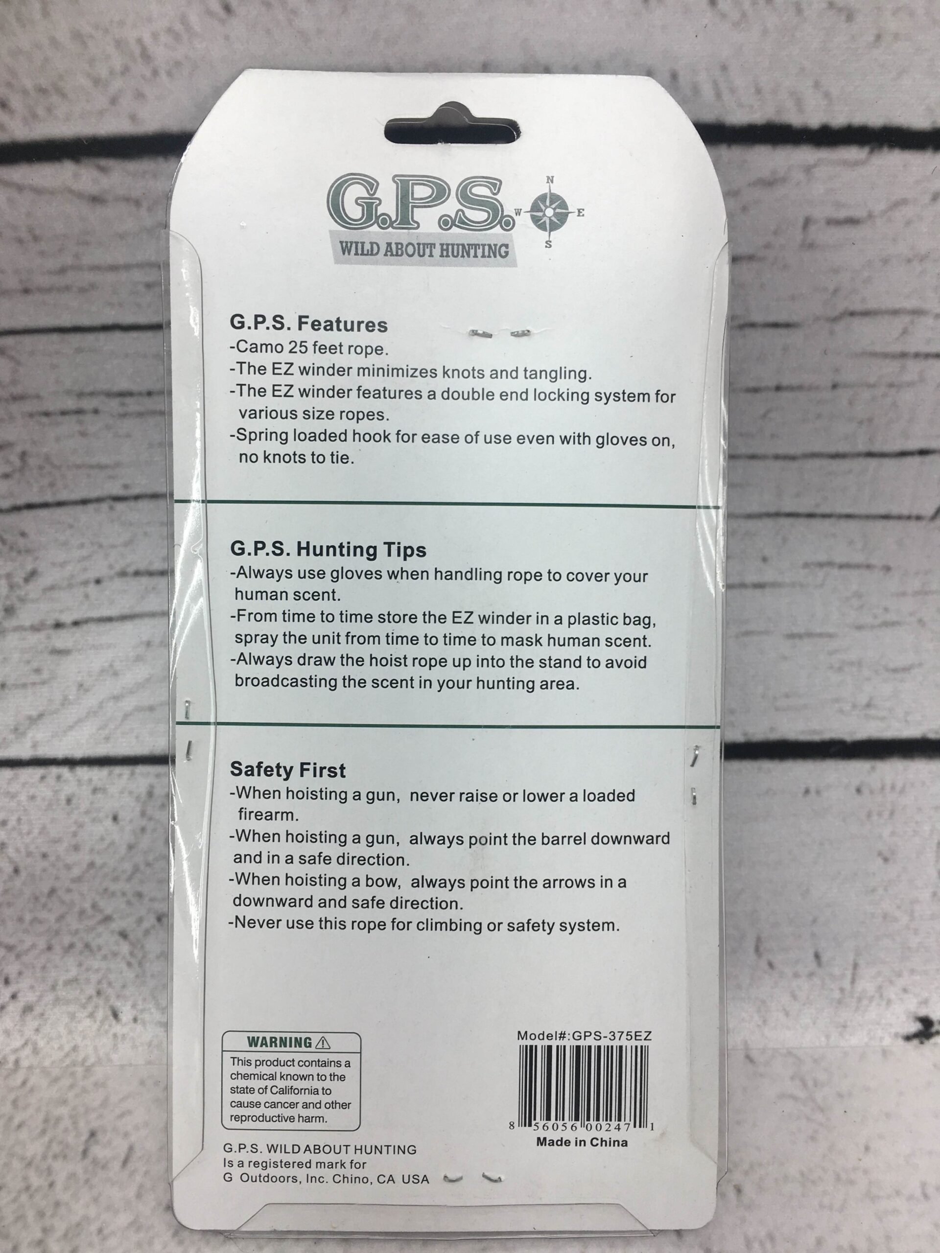 G.P.S. GPS-375EZ Hunting