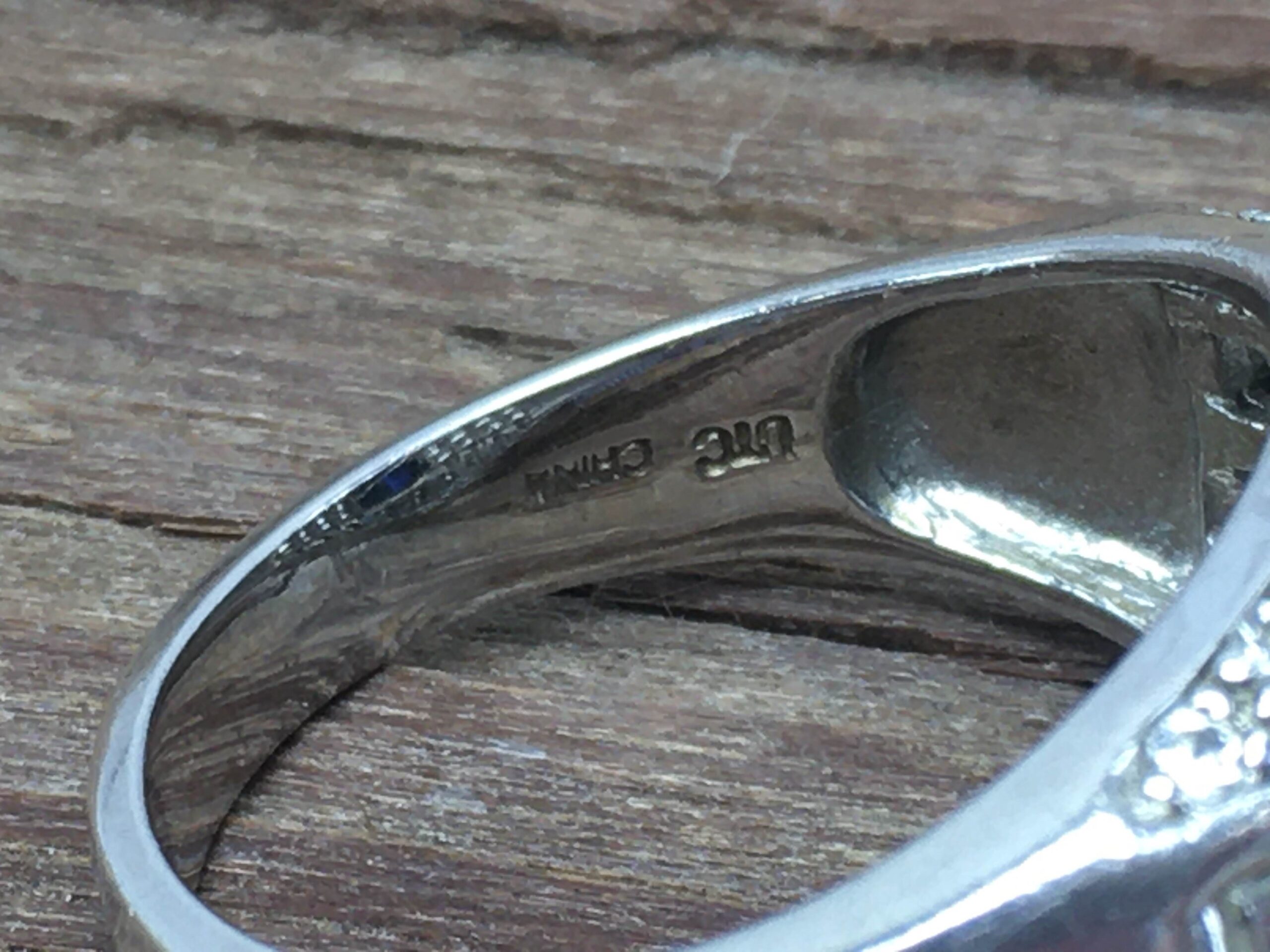 Ring SS Women Sz 10.25 5.14DWT .925 Sterling Silver Ring