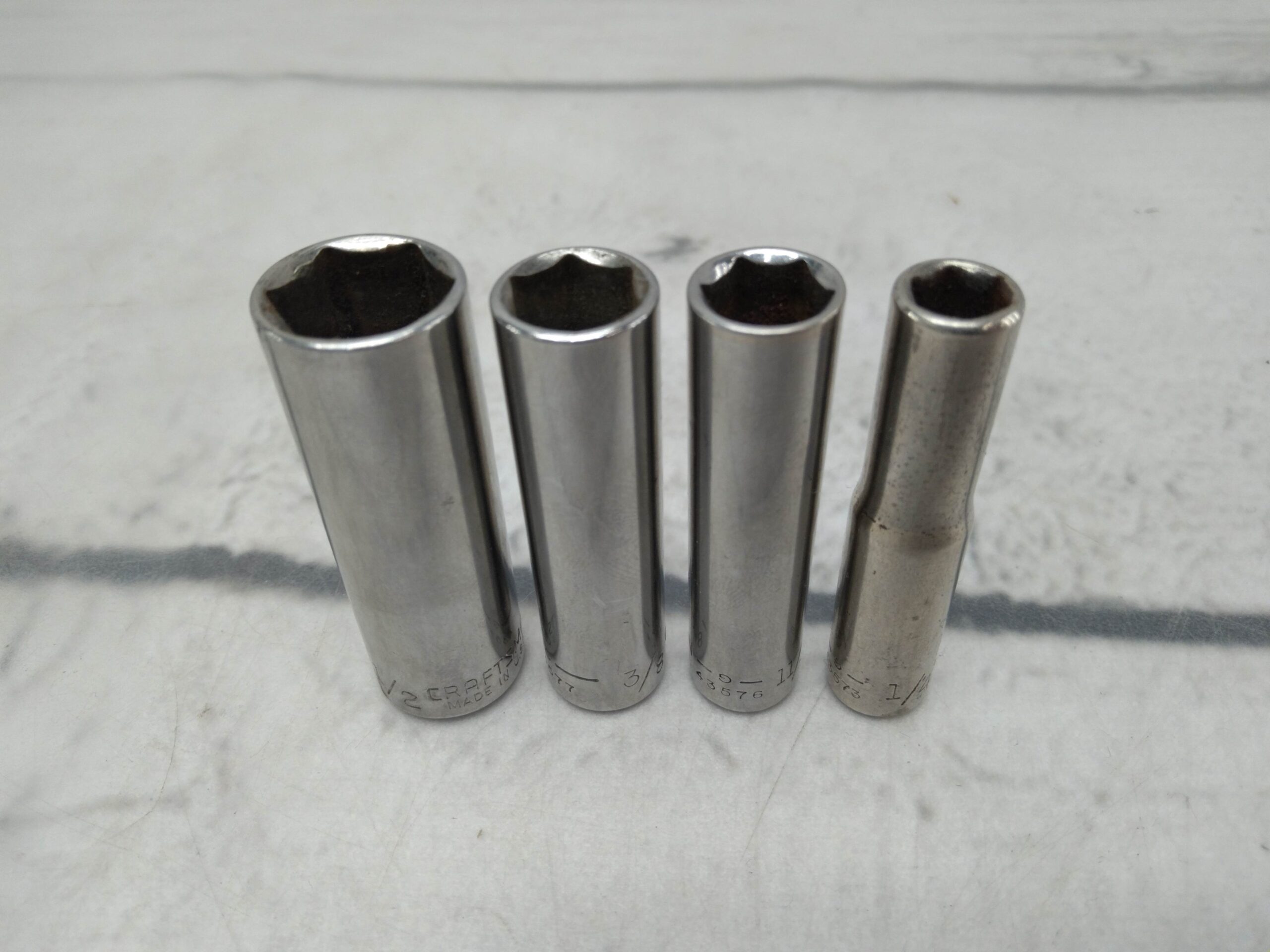 Craftsman ~ Made in USA SAE Socket Set