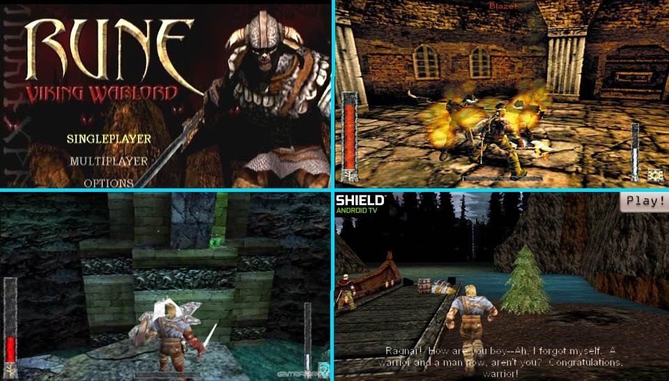 Sony Playstation 2 PS2 Rune Viking Warlord *Black Label & No Manual* PS2 / Playstation 2 Games Games
