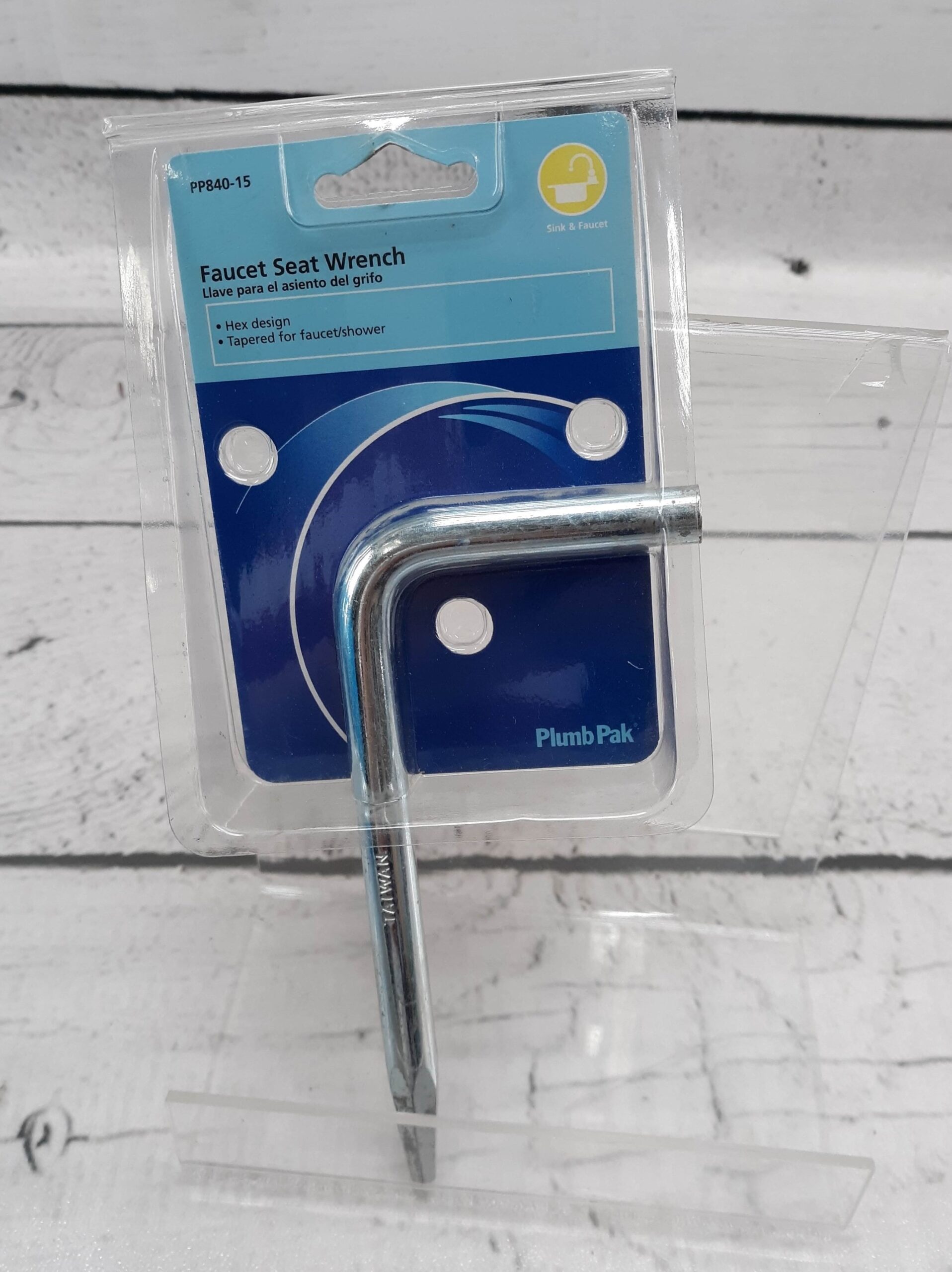 New Old Stock Keeney Plumb Pak PP840-15 Faucet Seat Wrench Hex Design [Lot 7]