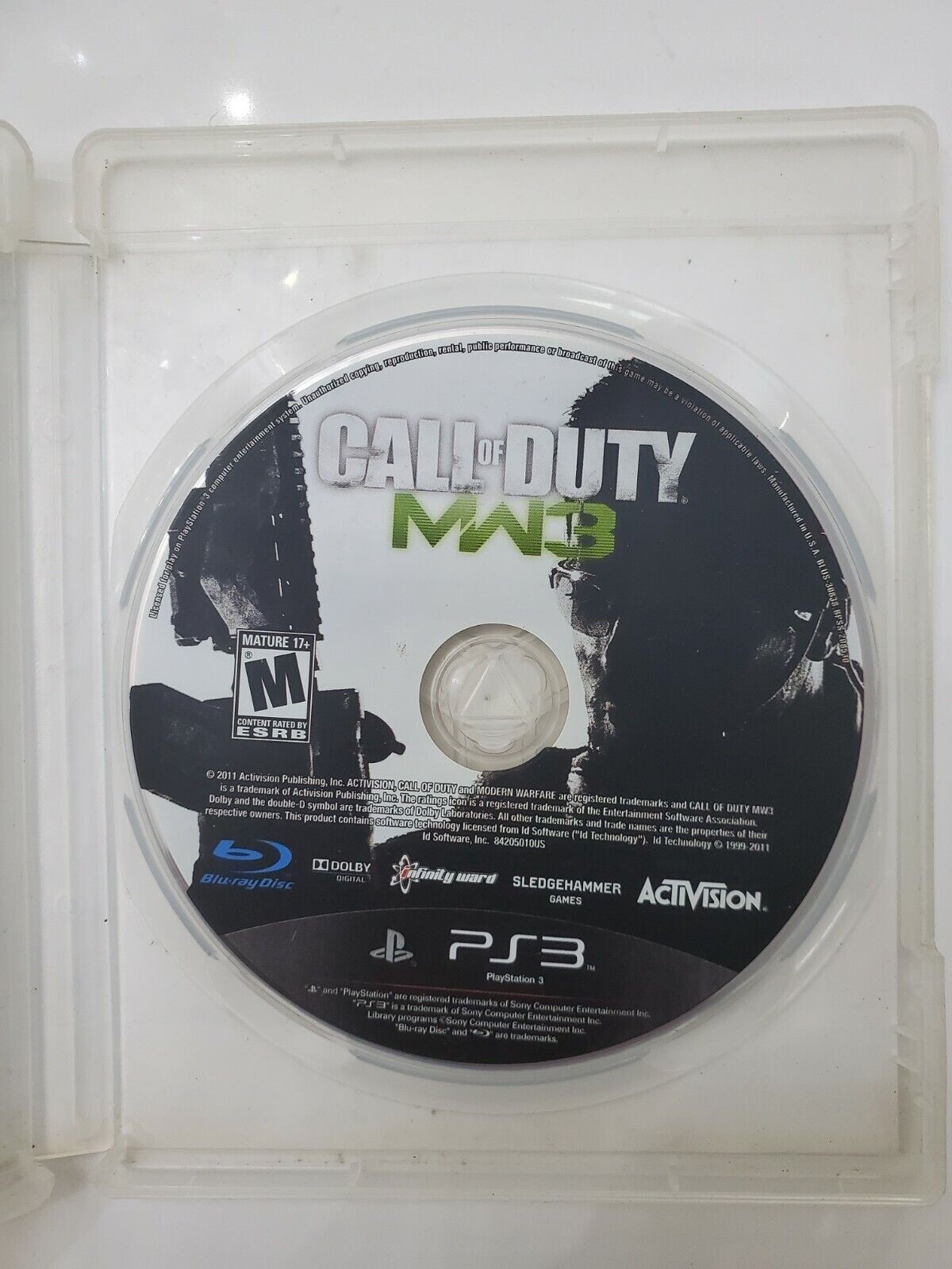 Call of Duty Modern Warfare 3 PS3 / Playstation 3 Games Games