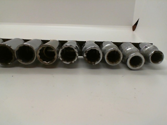 Vintage Craftsman USA Socket Set, metric /shallow/ 12pnt V SERIES 13PC