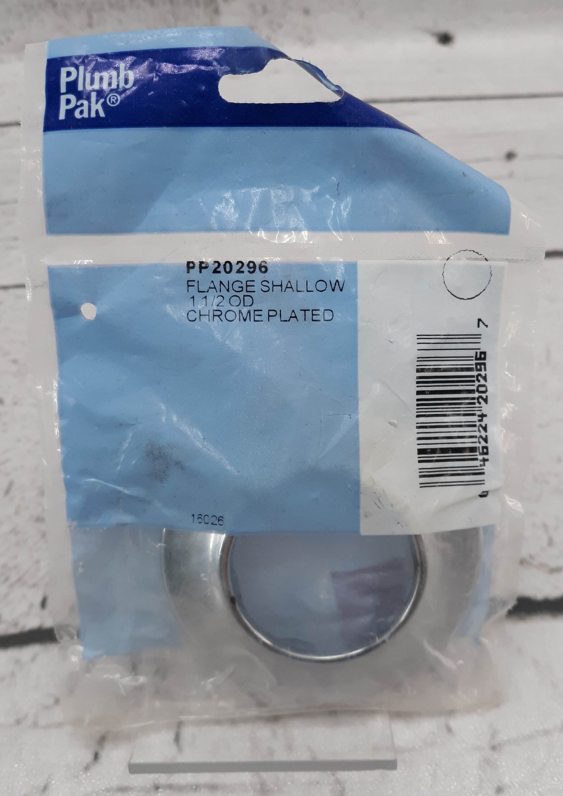 New Old Stock Keeney Plumb Pak PP20296 1 1/2″ Flange Shallow Chrome Plated